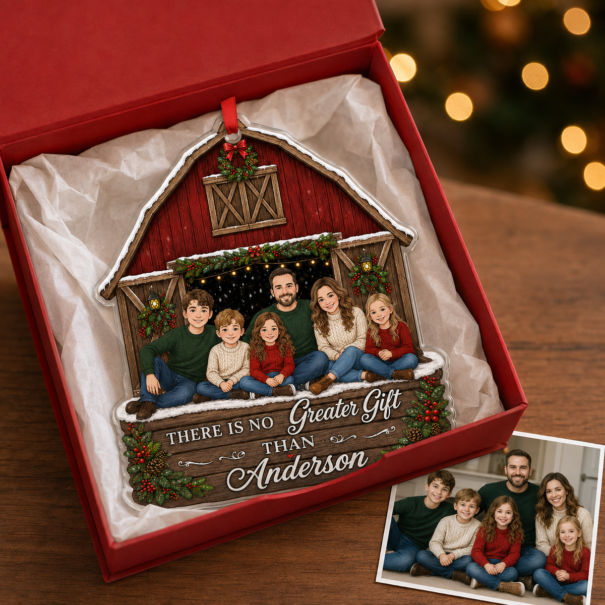 Family Memory Winter House
