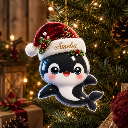 Animal With Santa Hat Orca