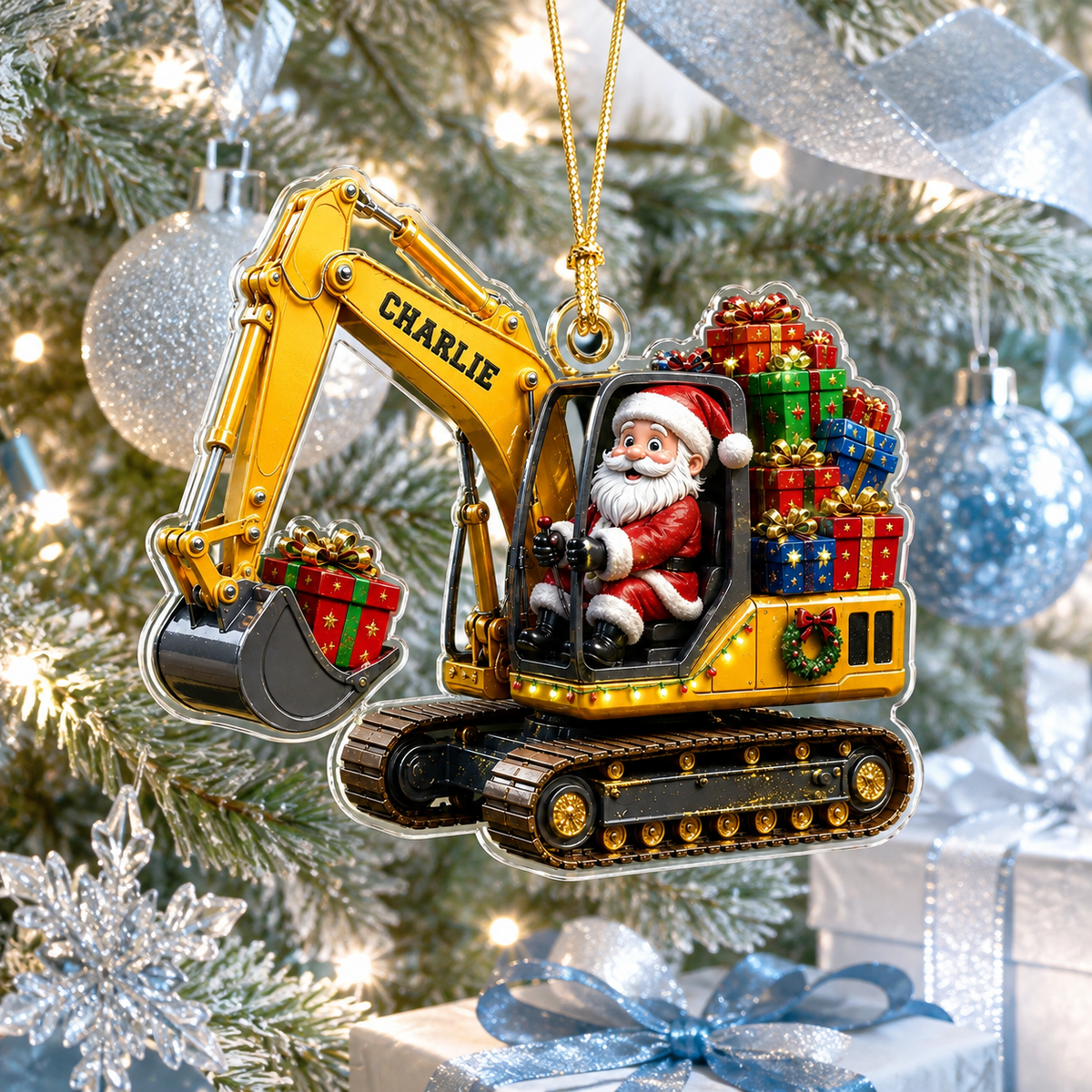 Santa Vehicle Pickup Truck