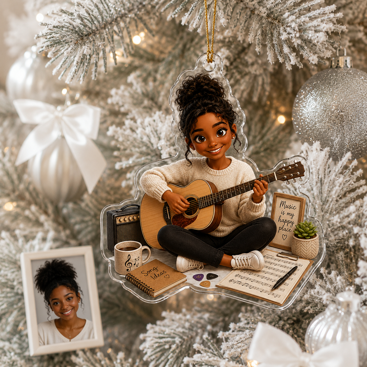 Custom Photo Hobbies Acrylic - Playing Guitar