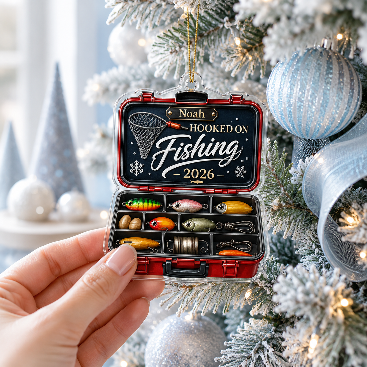 Personalized Fishing Tackle Box Acrylic