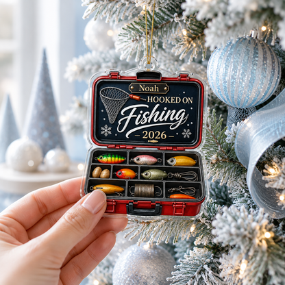 Personalized Fishing Tackle Box Acrylic