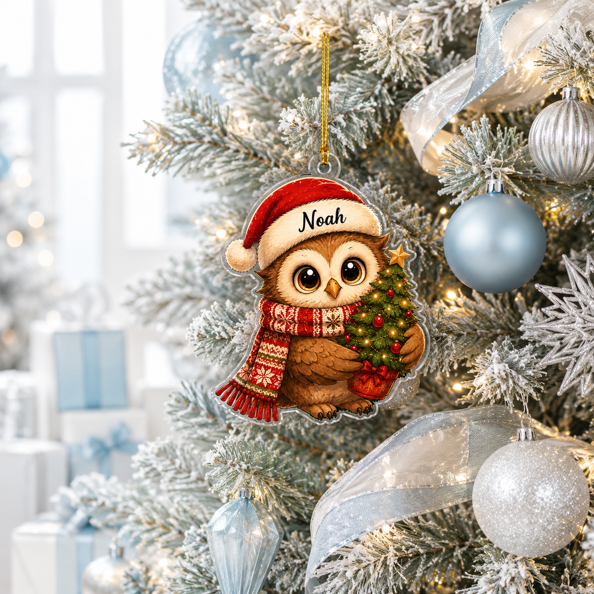 Animal Chrismas Owl