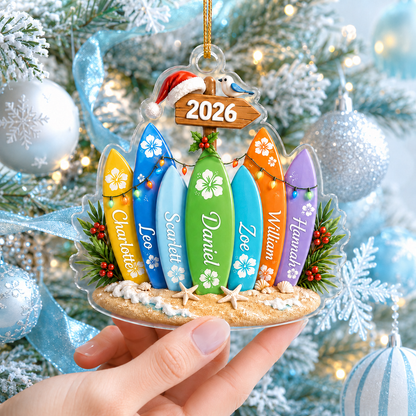 Surfing Personalize Acrylic 2026 Surfboard