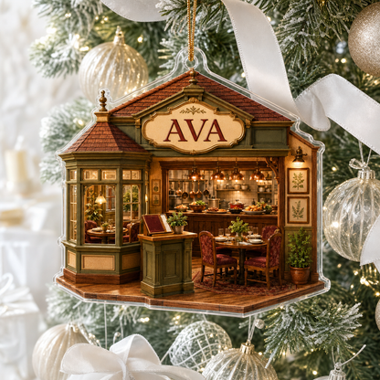 Food Lover Family-Owned Restaurant Ornament