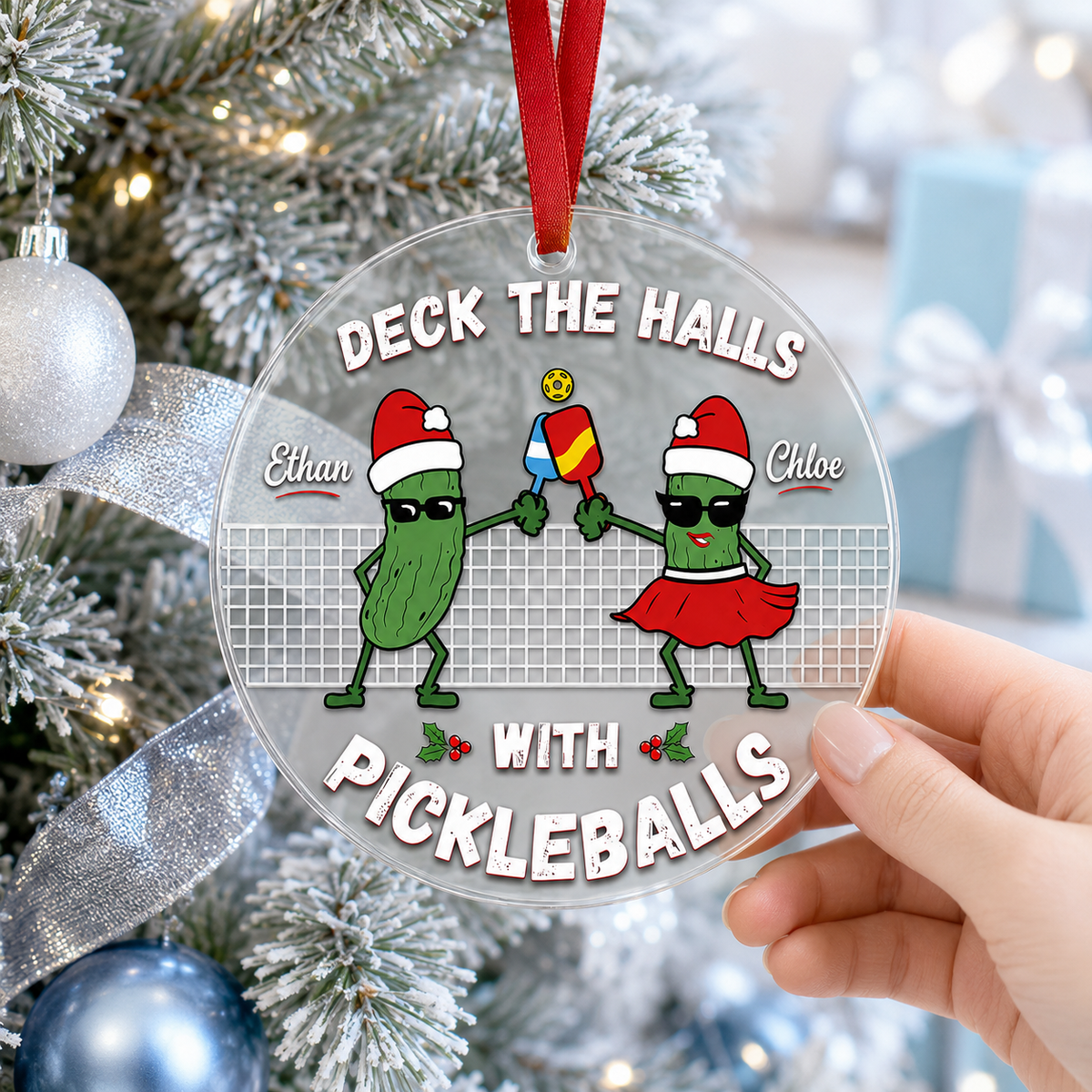 Custom Name Pickleball Acrylic Style 10