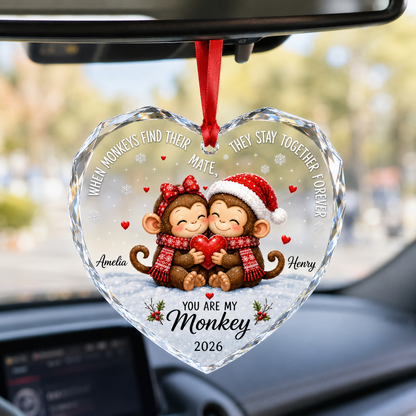 Custom Animal Couple Monkey