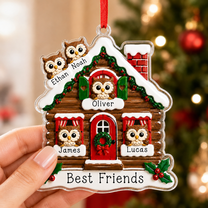 Christmas Animal House Owl