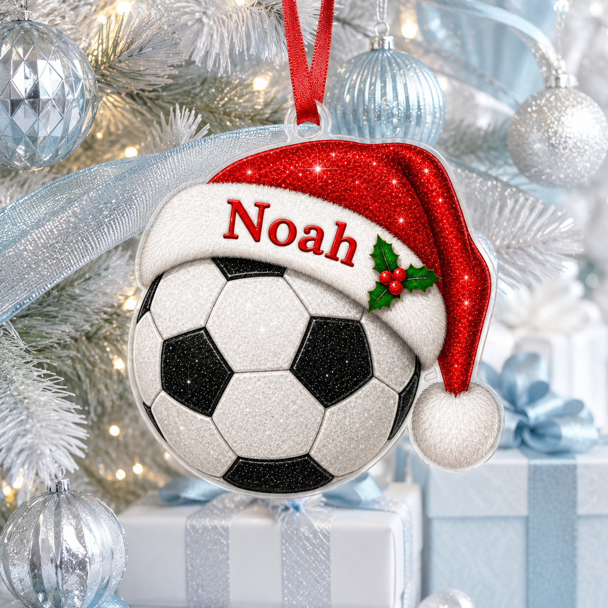 Sport Custome Name Acrylic Soccer