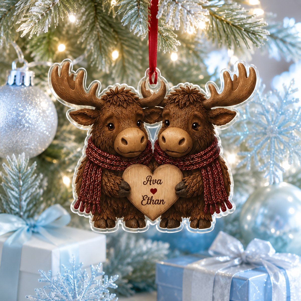Couple Animal Moose