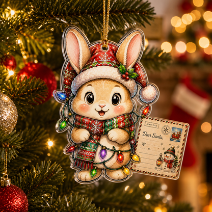 Animal With Christmas Led Rabbit