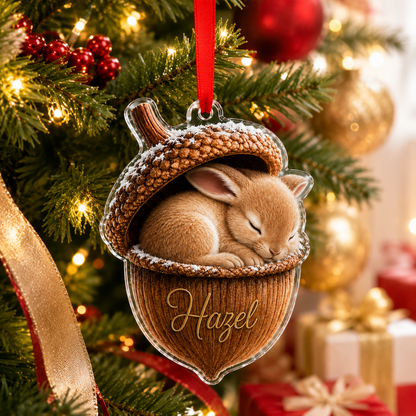 Animal Tree Decor Acrylic Rabbit