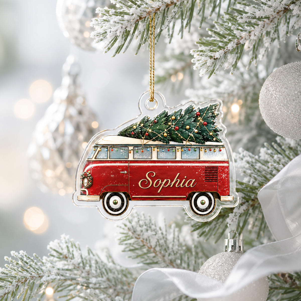 Camping Personalize Acrylic Diverse Car
