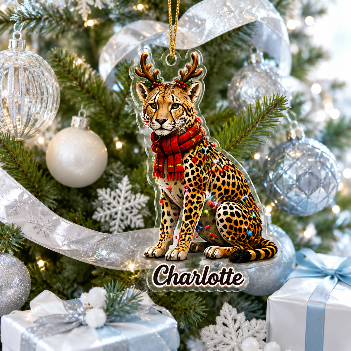 Christmas Animal Cheetah