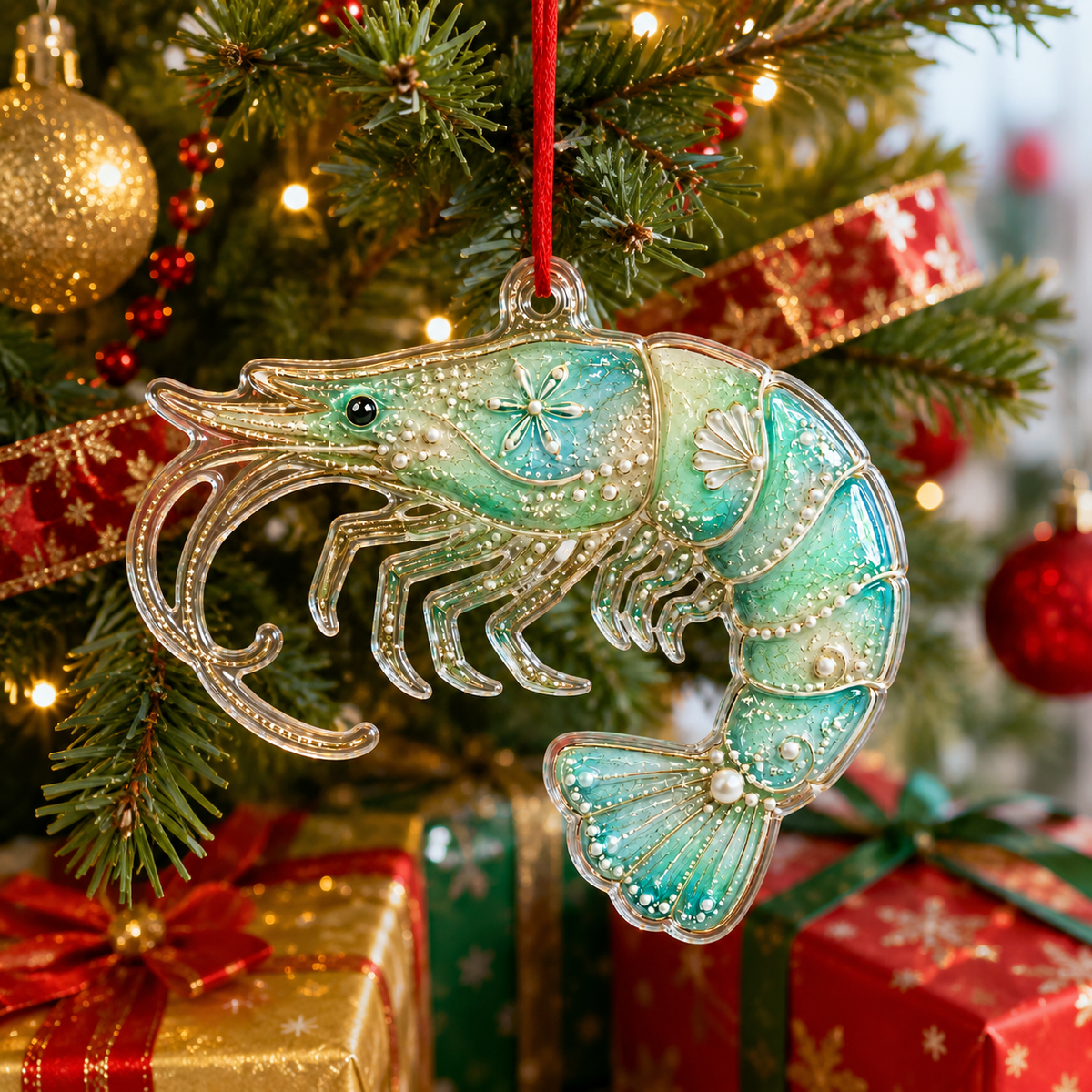 Summer Ocean Animals Shrimp