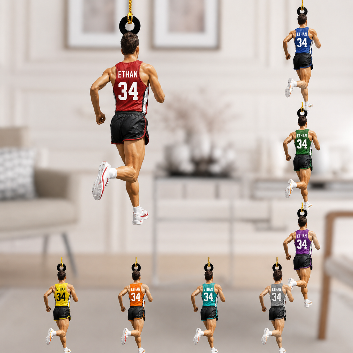 Custom Runner Acrylic - Running Athlete