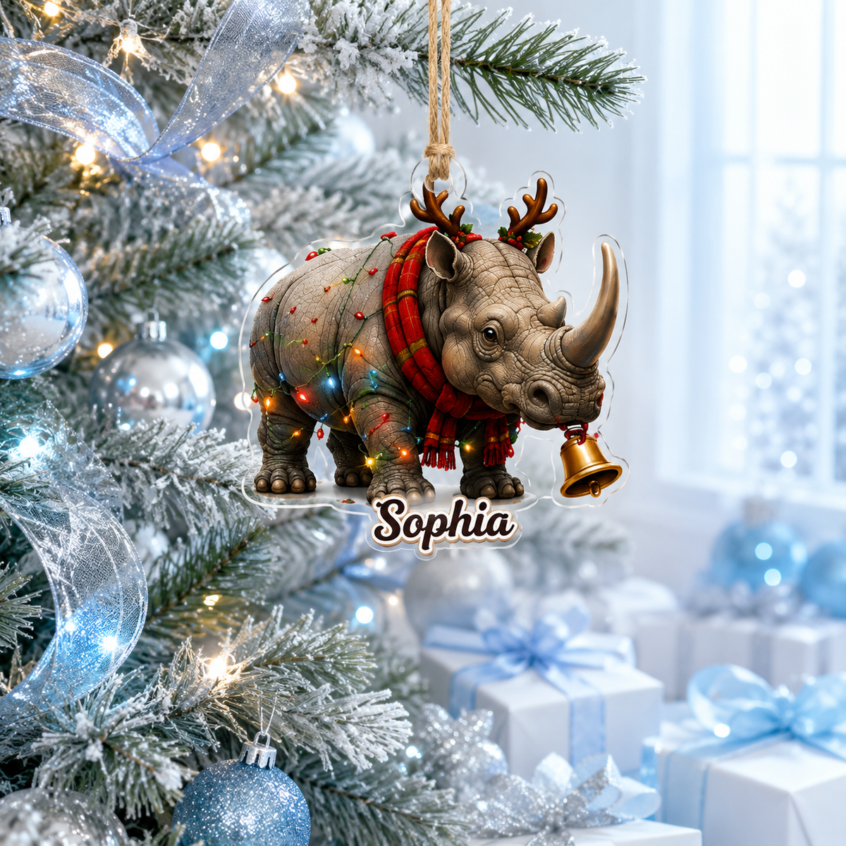Christmas Animal Rhino