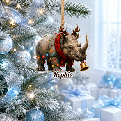 Christmas Animal Rhino