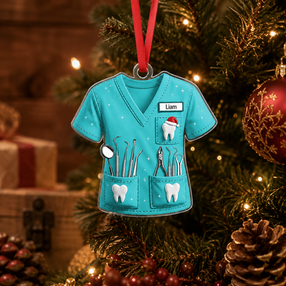 Dental Dental Scrubs Xmas