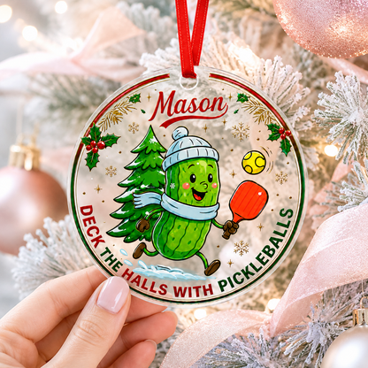 Custom Name Pickleball Acrylic Style 8