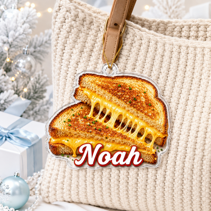 Breakfast Custom Name Grilled Cheese Sandwich Acrylic