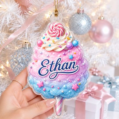 Custom Dessert Cotton Candy Acrylic