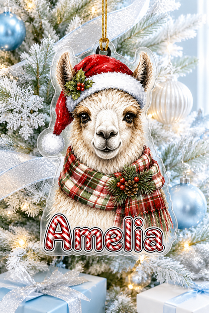 Christmas Farm Animal Llama