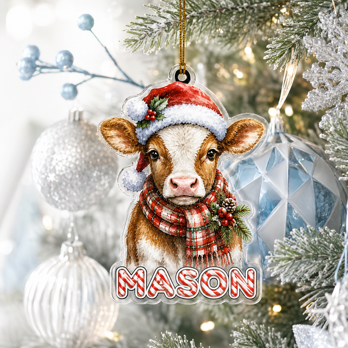 Christmas Farm Animal Calf