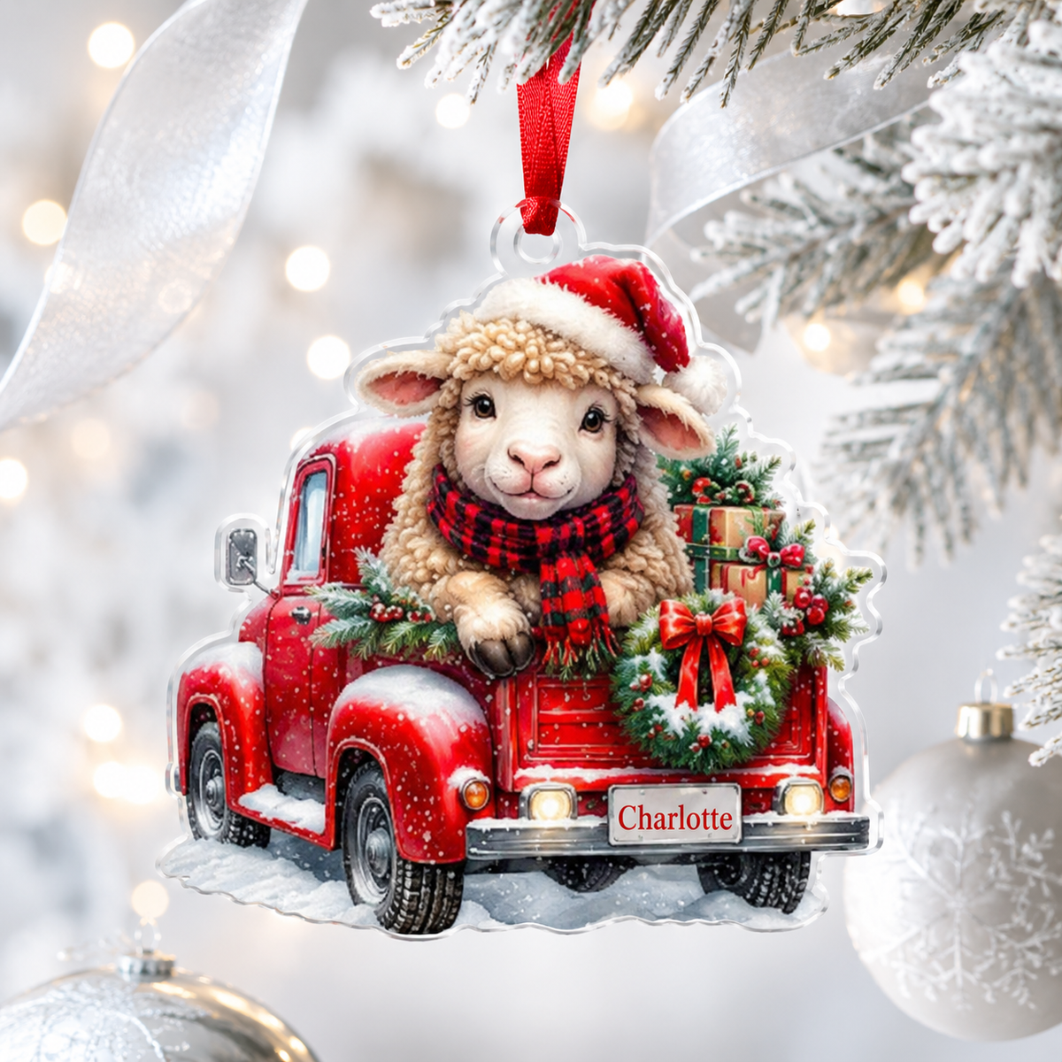 Christmas Farm Sheep