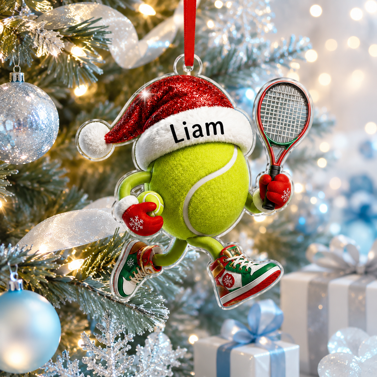 Sport Running Custome Name Acrylic Tennis
