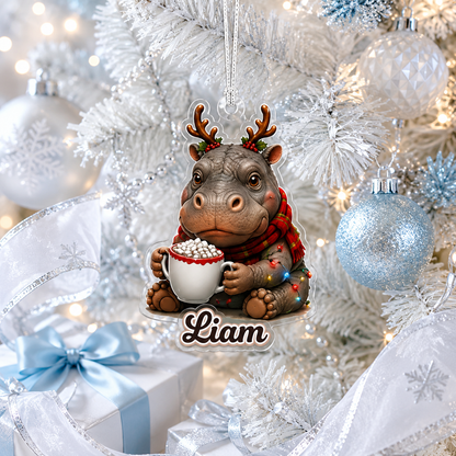 Christmas Animal Hippo