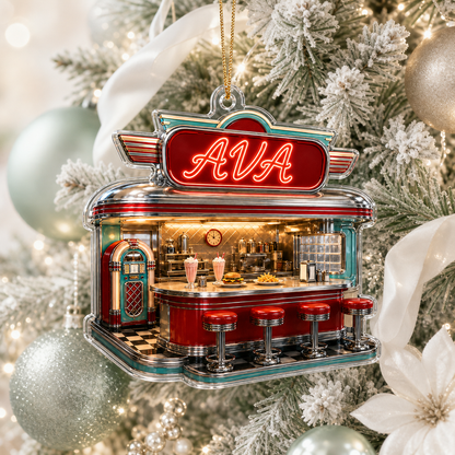 Food Lover Diner Ornament