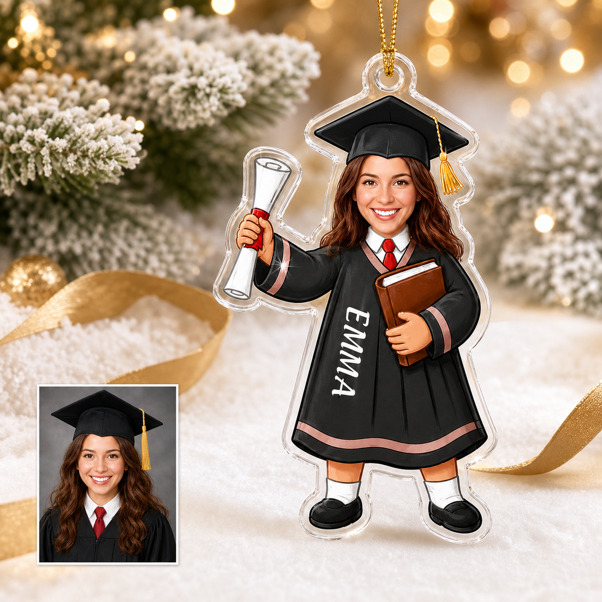 Custom Photo Graduation Woman