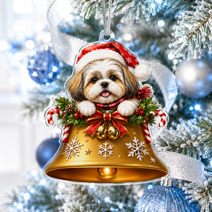 Dog Christmas Bell Shih Tzu