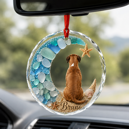Custom Dog Seashell Boxer
