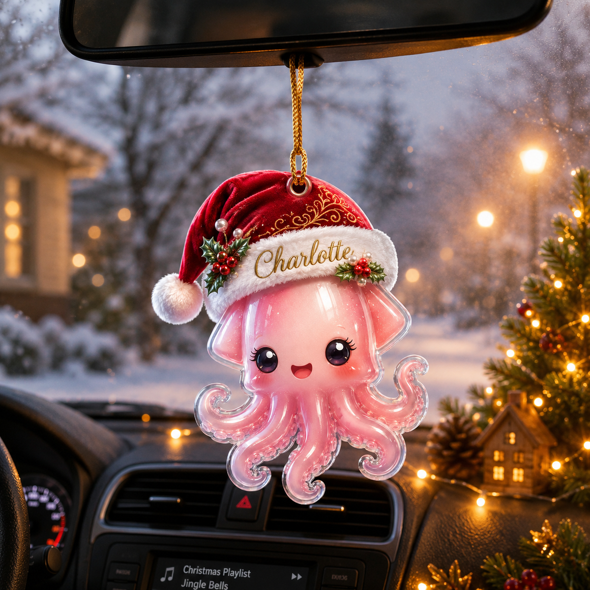 Animal With Santa Hat Squid
