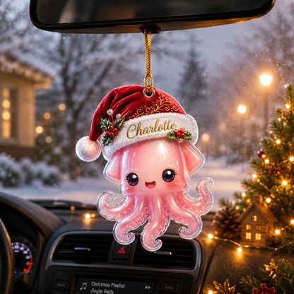 Animal With Santa Hat Squid