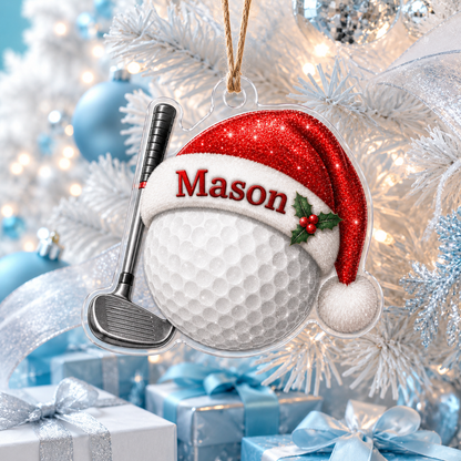 Sport Custome Name Acrylic Golf