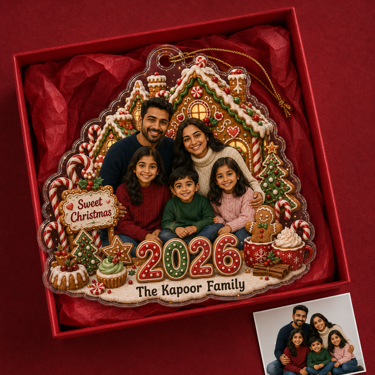 Family Memory Gingerbread Hou