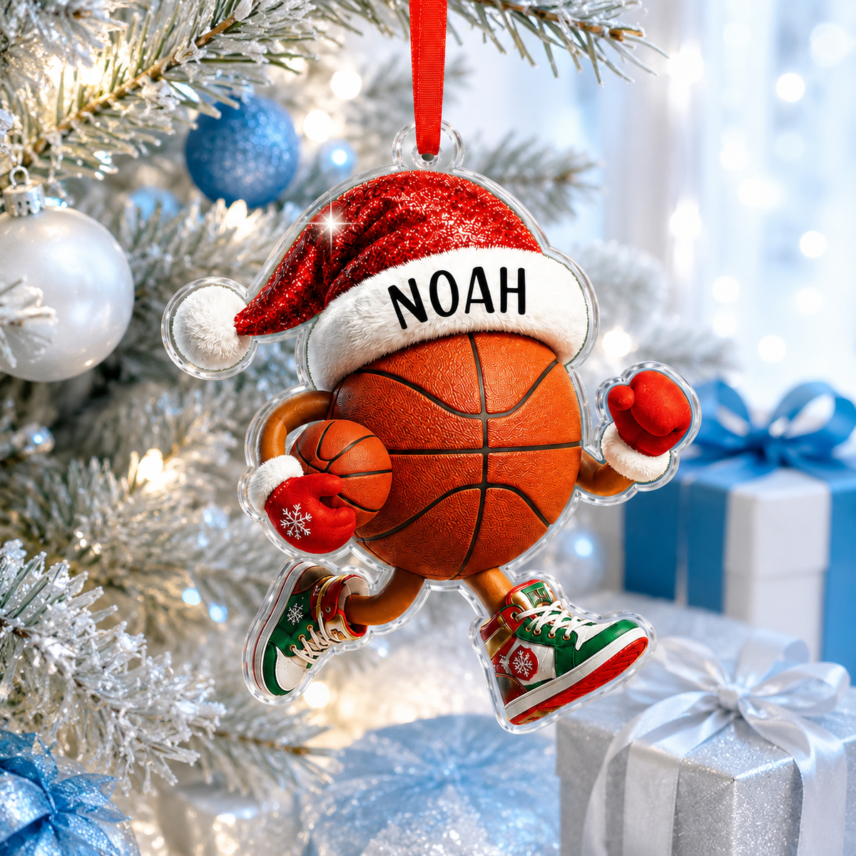 Sport Running Custome Name Acrylic Basketball