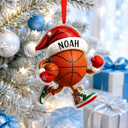 Sport Running Custome Name Acrylic Basketball