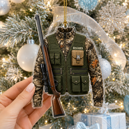 Personalized Hunting Field Vest Acrylic