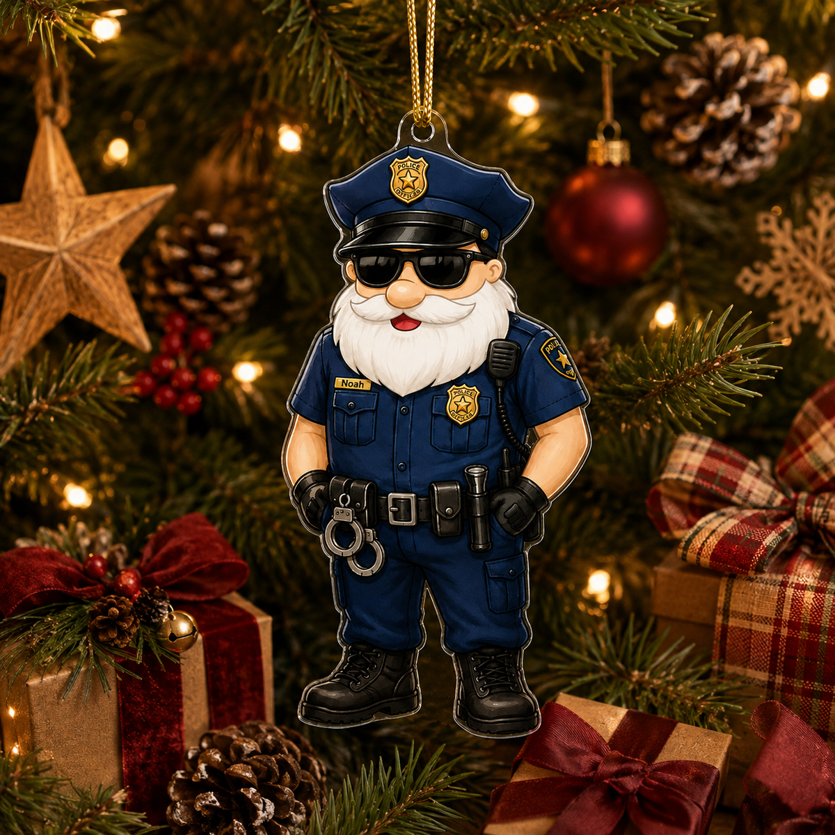 Police Santa In Uniform S2