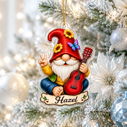 Guitar Custom Name Acrylic - Guitar Gnome