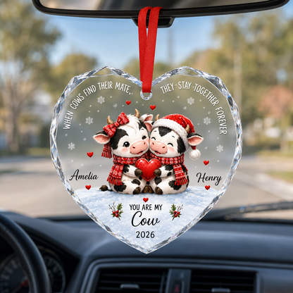 Custom Animal Couple Cow