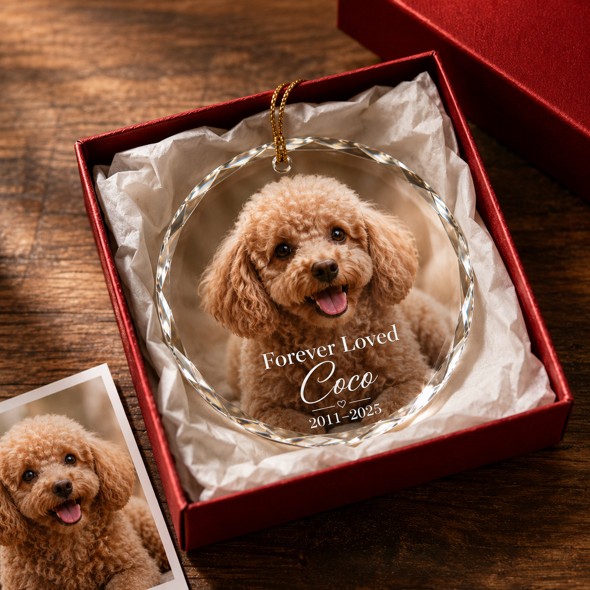 Custom Photo Dog Memorial Style 15