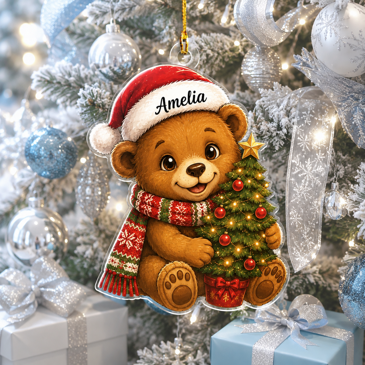 Animal Christmas Bear