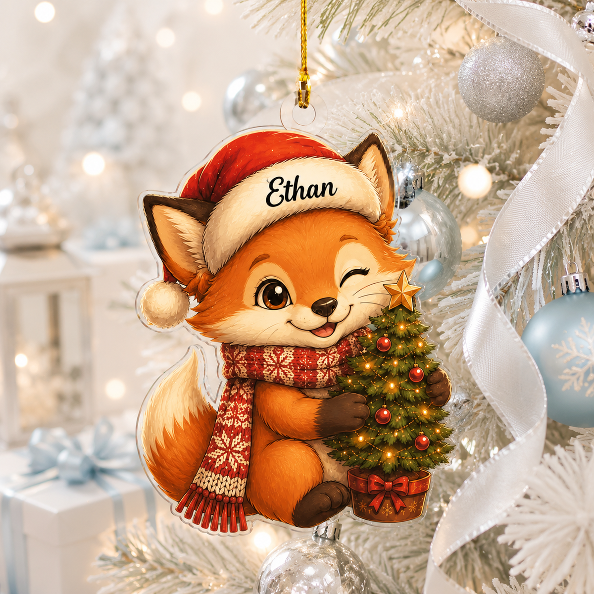 Animal Christmas Fox