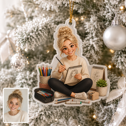 Custom Photo Hobbies Acrylic - Drawing
