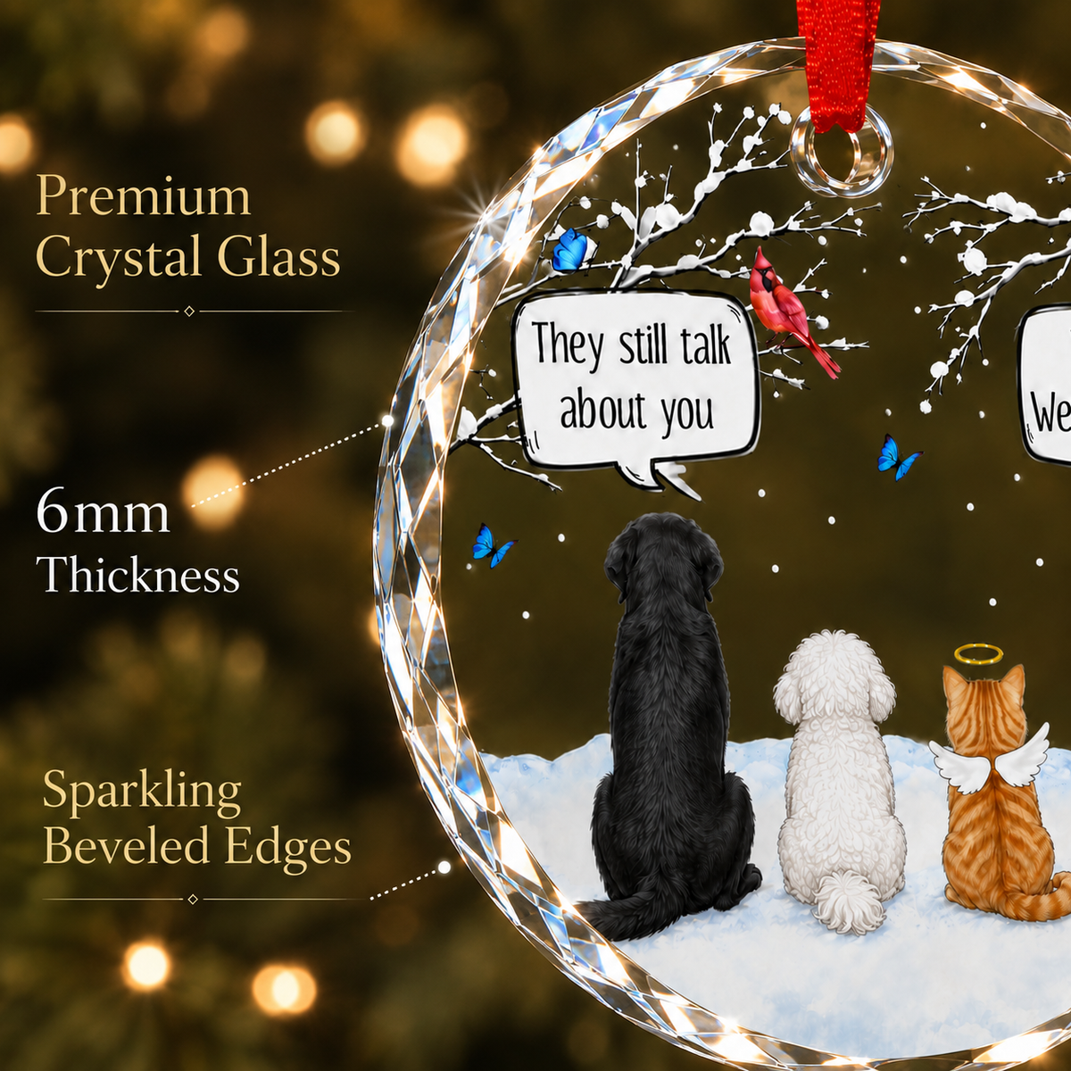Custom Photo Dog Memorial Style 8